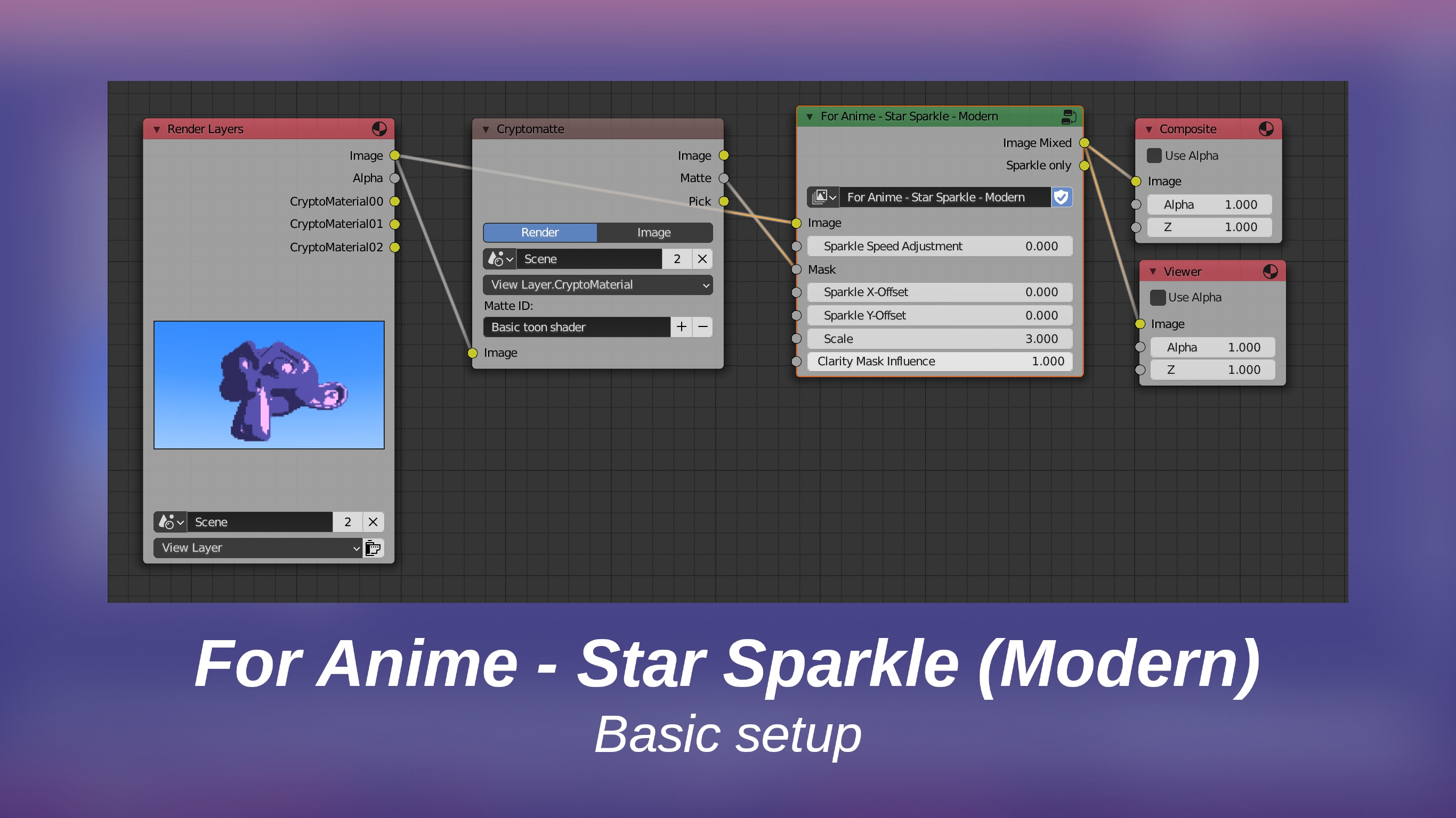 For Anime - Star Sparkle (Modern) preview image 2